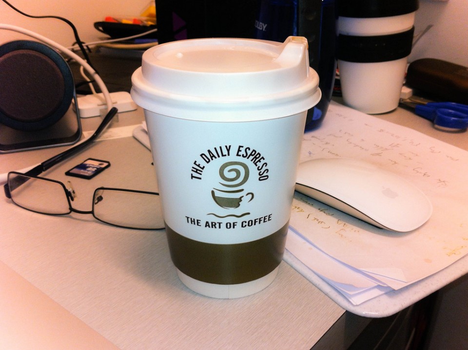 14/365: The return of the coffee van
